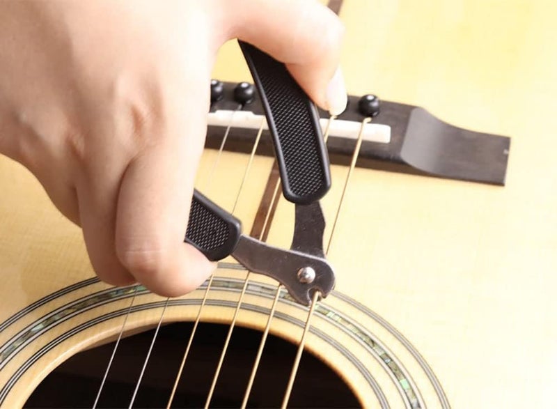 Aliotech Professional Guitar String Winder Cutter and Bridge Pin Puller, 3 in 1 Multifunctional Guitar Maintenance Tool - Image 3